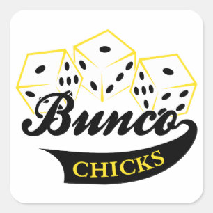 Sticker Carré Bunco Chicks