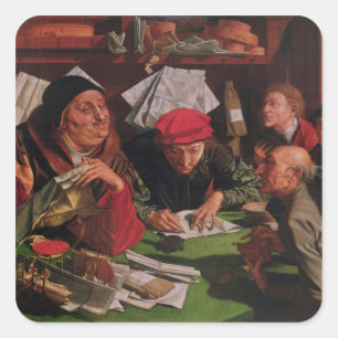 Sticker Carré Bureau de l'avocat, c.1545