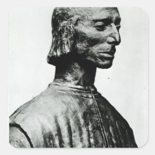 Sticker Carré Buste de Niccolo Machiavelli