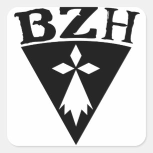 Sticker Carré BZH Breizh Bretagne