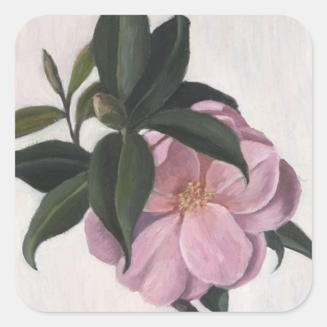 Sticker Carré Camellia 1998 (Devant)