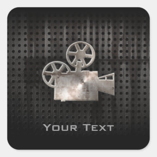 Sticker Carré Caméra vidéo robuste