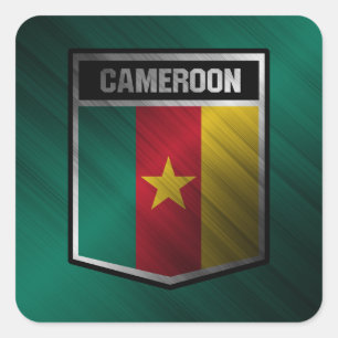 Sticker Carré Cameroun