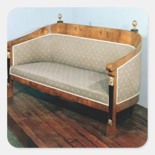 Sticker Carré Canapé, style Biedermeier, c.1820