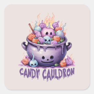 Sticker Carré Candy Cault