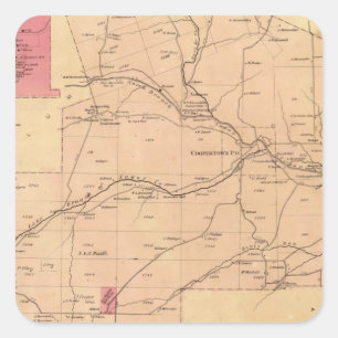 Sticker Carré Canton de Jackson