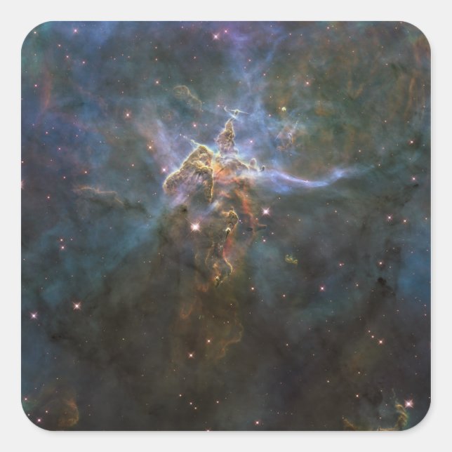 Sticker Carré Carina Nebula Etoile Colliers (Devant)