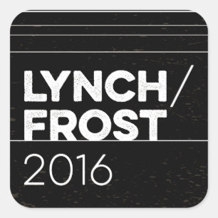 STICKER CARRÉ CARRÉ LYNCH/FROST 2016