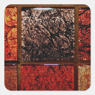 Sticker Carré Carreaux