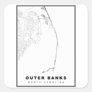 Sticker Carré Carte des banques extérieures