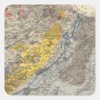 Carte géologique d'Édimbourg