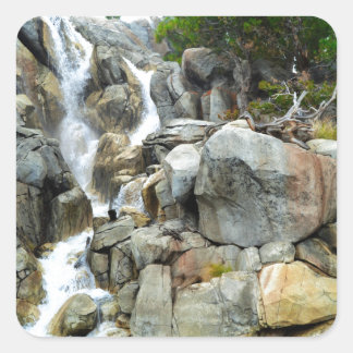 Sticker Carré Cascade