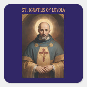 Sticker Carré catholique de Loyola