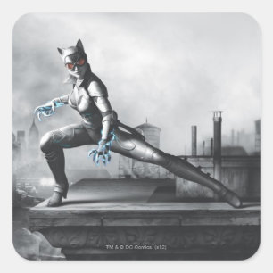 Sticker Carré Catwoman - Lightning