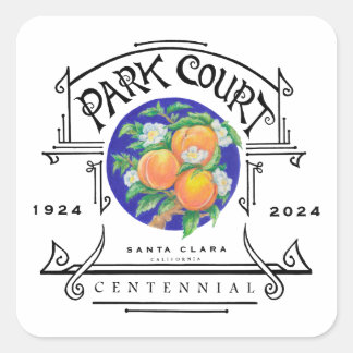 Sticker Carré Centennial Park Court