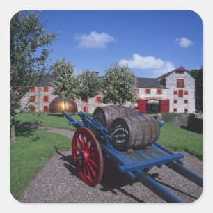 Sticker Carré Centre du patrimoine du whisky Jameson, Midleton,