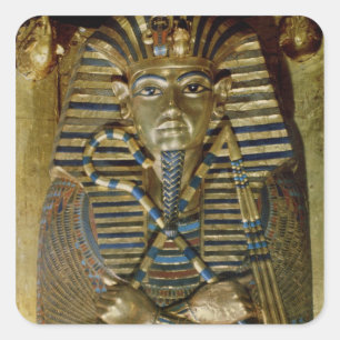 Sticker Carré Cercueil le plus intérieur de Tutankhamon