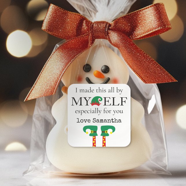 Sticker Carré C'est drôle que j'ai fait ça par Mon Nom d'Elfe (Créateur téléchargé)