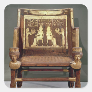 Sticker Carré Chaise appartenant à la princesse Satamun