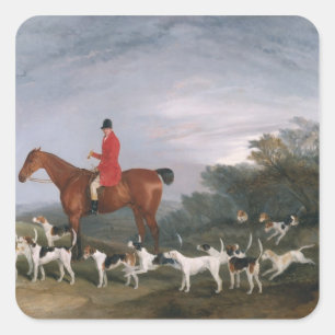 Sticker Carré Chassant, 1841