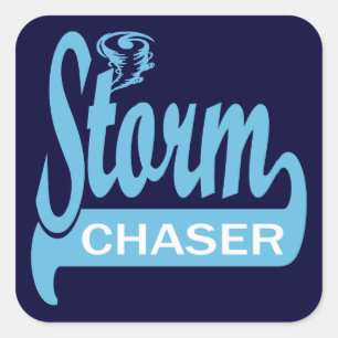 Sticker Carré Chasseur de tempête