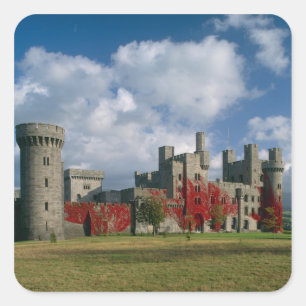 Sticker Carré Château de Penrhyn, Gwynedd, Pays de Galles