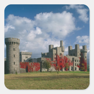 Sticker Carré Château de Penrhyn, Gwynedd, Pays de Galles