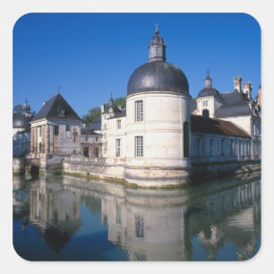 Sticker Carré Château Tanlay, Tanlay, Bourgogne, France