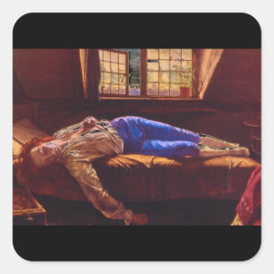 Sticker Carré Chatterton' (1856),_Groupes et figures