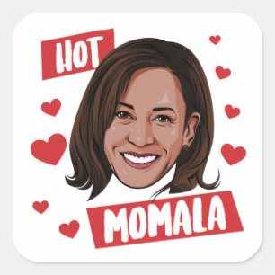 STICKER CARRÉ CHAUD MOMALA