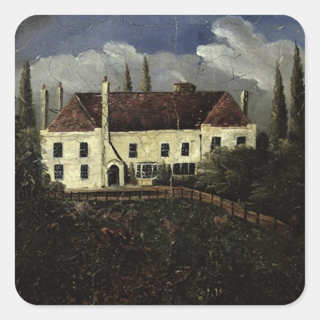 Sticker Carré Chawton House (Devant)