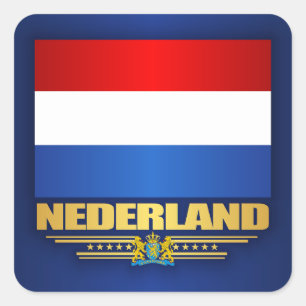 Sticker Carré Chemises "Nederland Pride"
