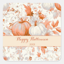 Chinoiserie élégante d'automne Halloween