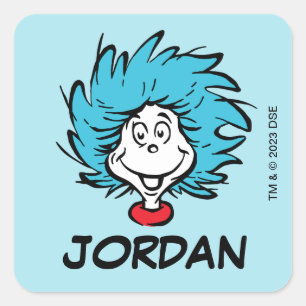 Sticker Carré Chose Un Chose Deux - Chose Personnalisée