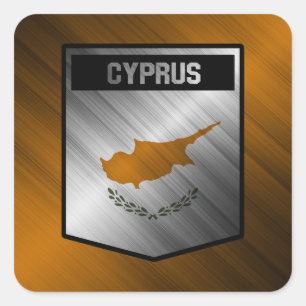Sticker Carré Chypre