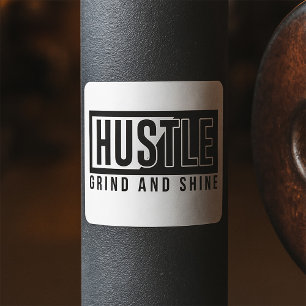 Sticker Carré Citation motivationnelle et de motif