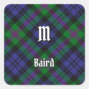 Sticker Carré Clan Baird Tartan
