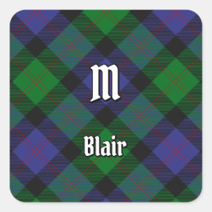 Sticker Carré Clan Blair Tartan