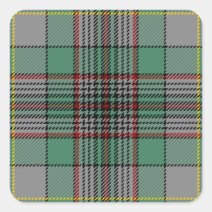 Sticker Carré Clan Craig Tartan