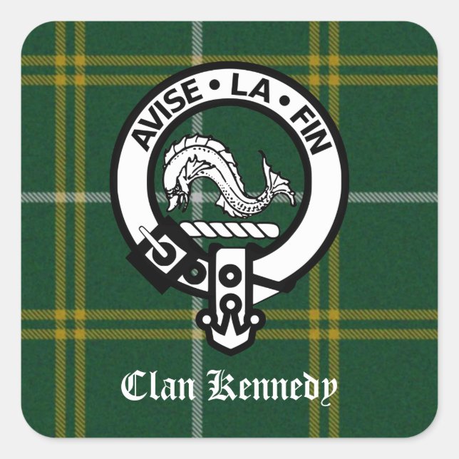 Sticker Carré Clan Kennedy (Devant)