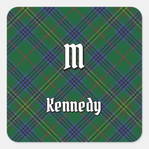 Sticker Carré Clan Kennedy Tartan