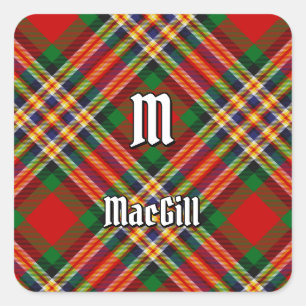 Sticker Carré Clan MacGill