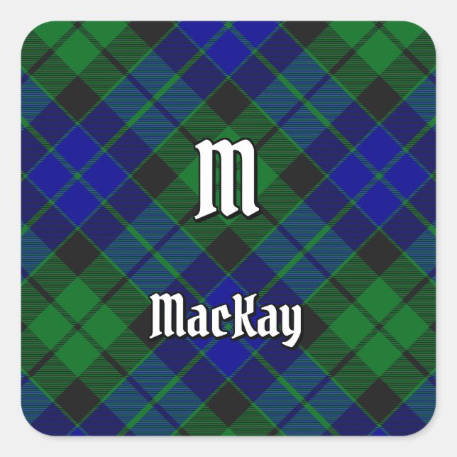 Sticker Carré Clan MacKay (Devant)