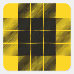 Sticker Carré Clan MacLeod Tartan