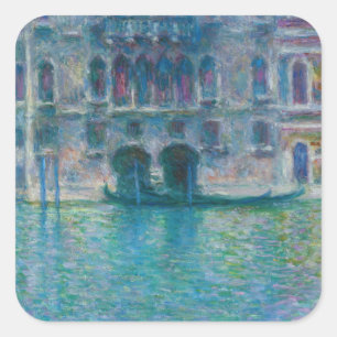 Sticker Carré Claude Monet - Palazzo da Mula