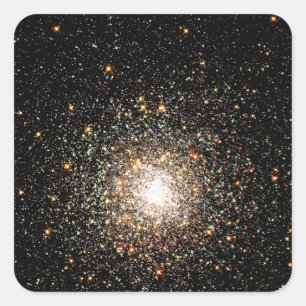 Sticker Carré Cluster d'étoiles de Voie Lactée