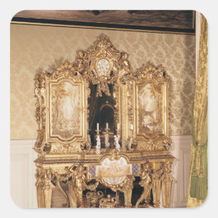 Sticker Carré Coffret de bijoux