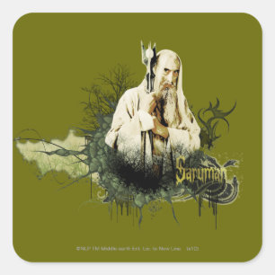 Sticker Carré Collage de vecteur de SARUMAN™