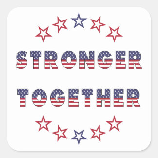 Sticker Carré Collection du parti Élections USA !