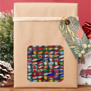 Sticker Carré Collection Indicateur